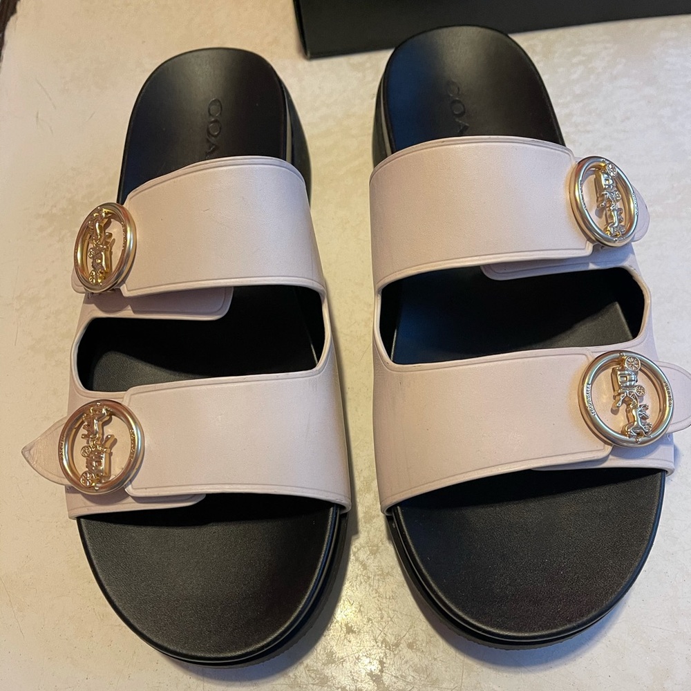 Coach sandals